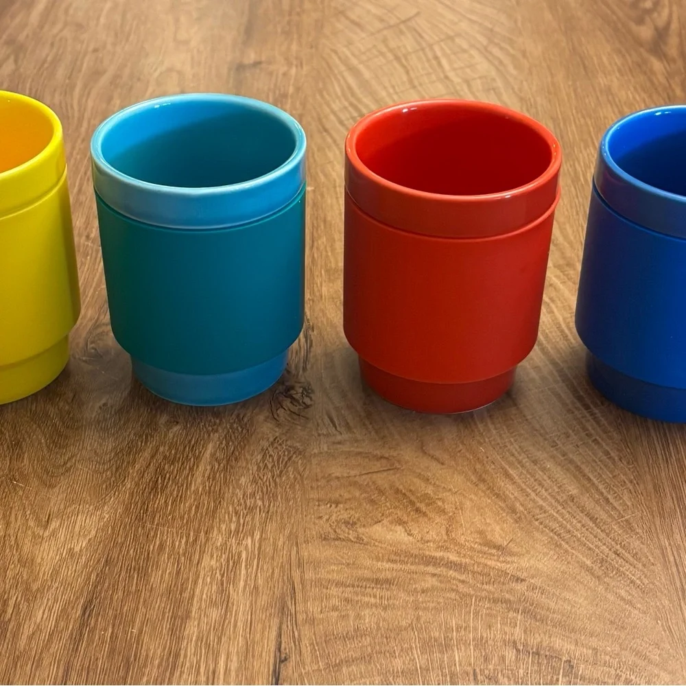 LEGO x Target Collectible Stackable Ceramic Cups - Picture 1 of 3